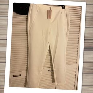 Classy Contemporary BNWT Slim Cropped Zipper Detail Pants!